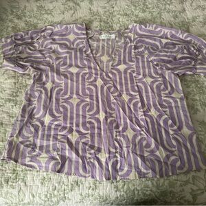 Velvet by graham and Spencer blouse small nwot with defects